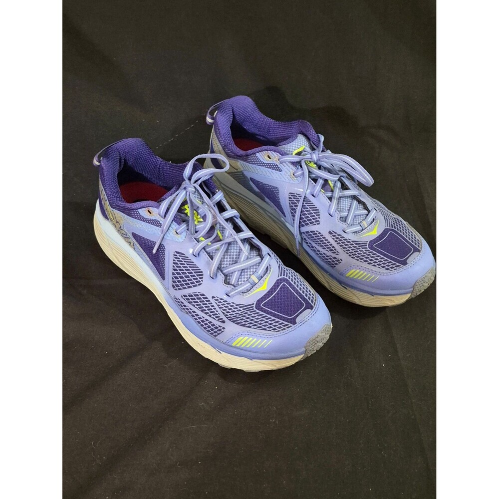 Hoka One One Challenger ATR 3 Trail Women's 9.5 Purple Green EUC